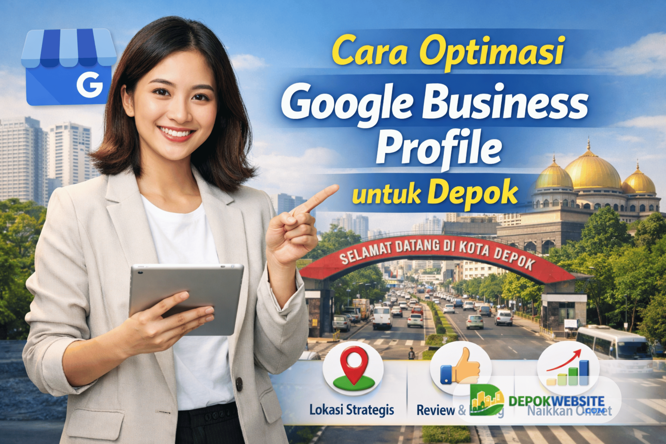 Cara Optimasi Google Business Profile untuk Depok